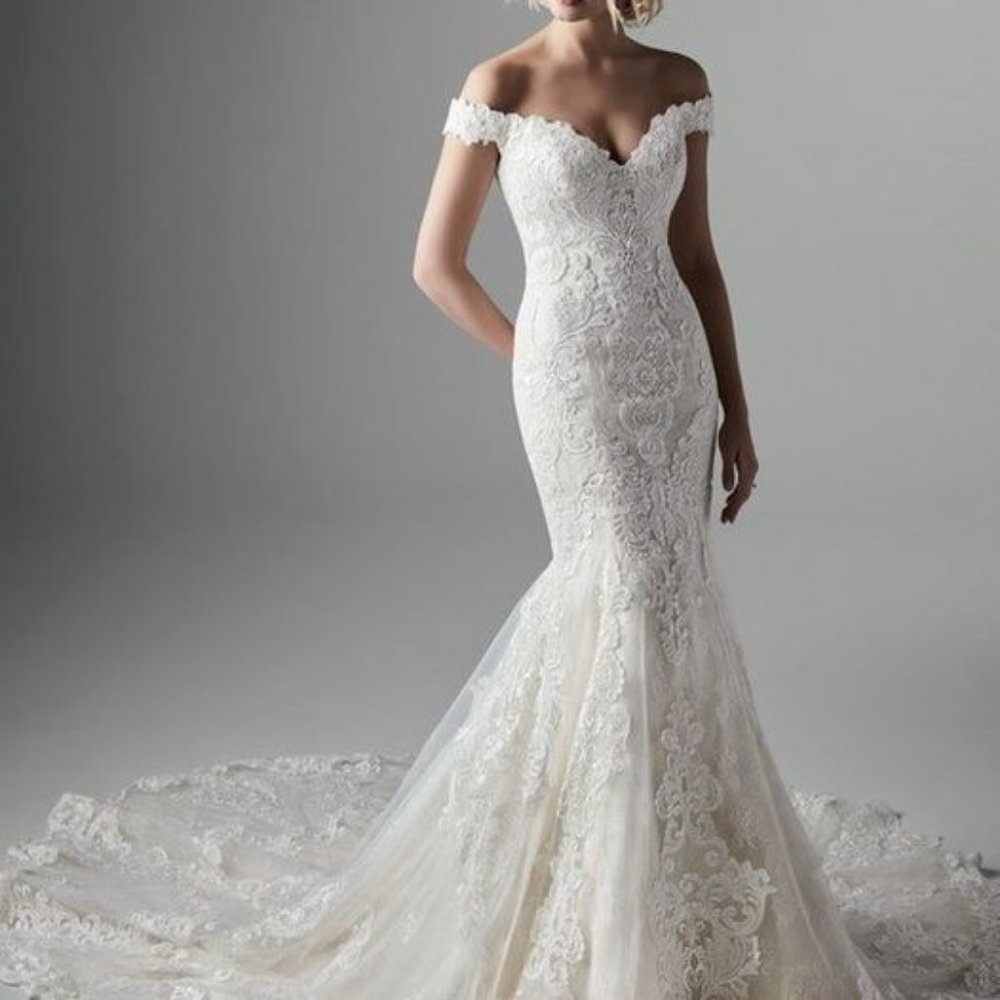 Sottero and Midgley Fit and Flare Wedding Dress